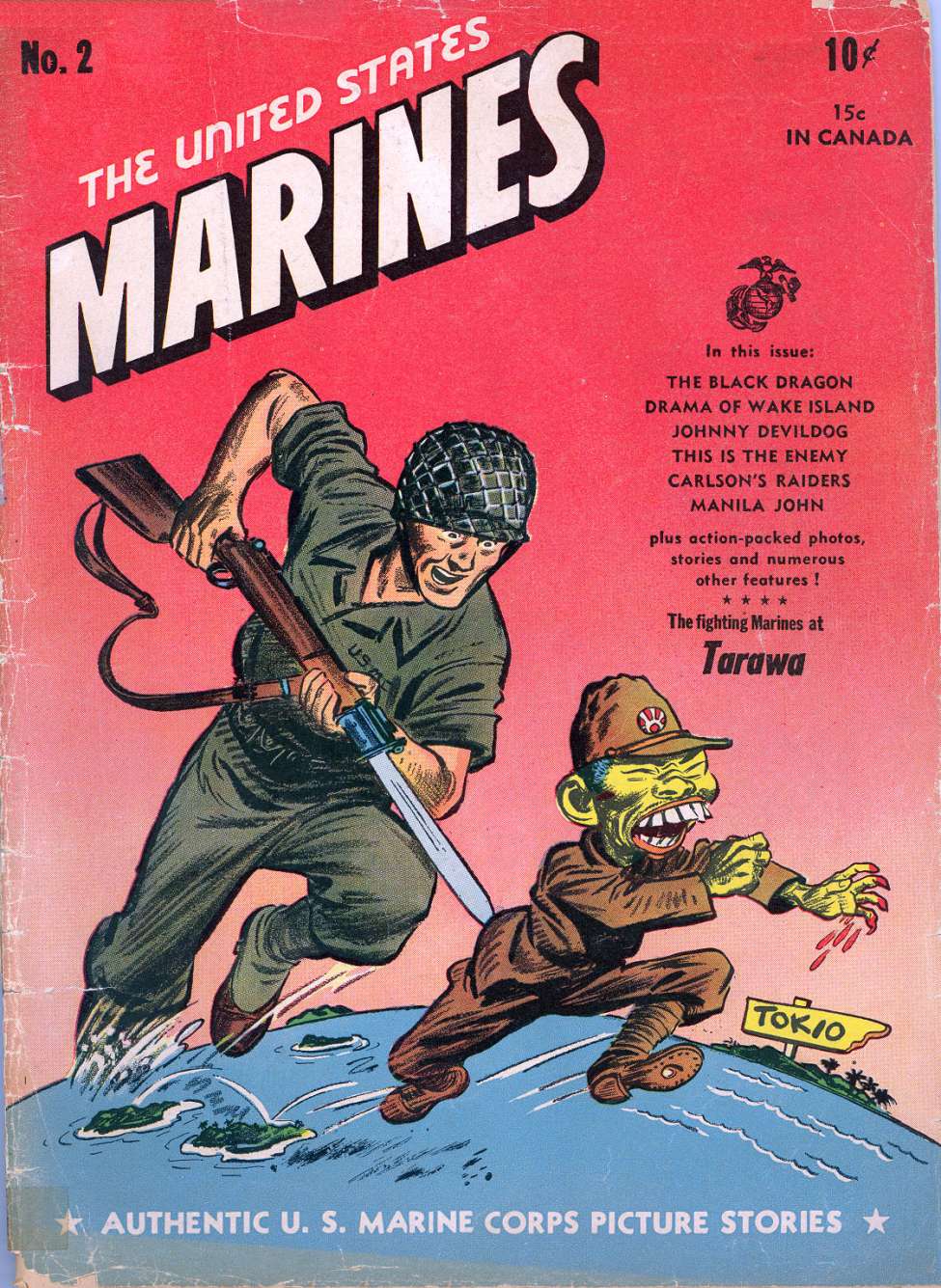 The United States Marines COMICBOOK