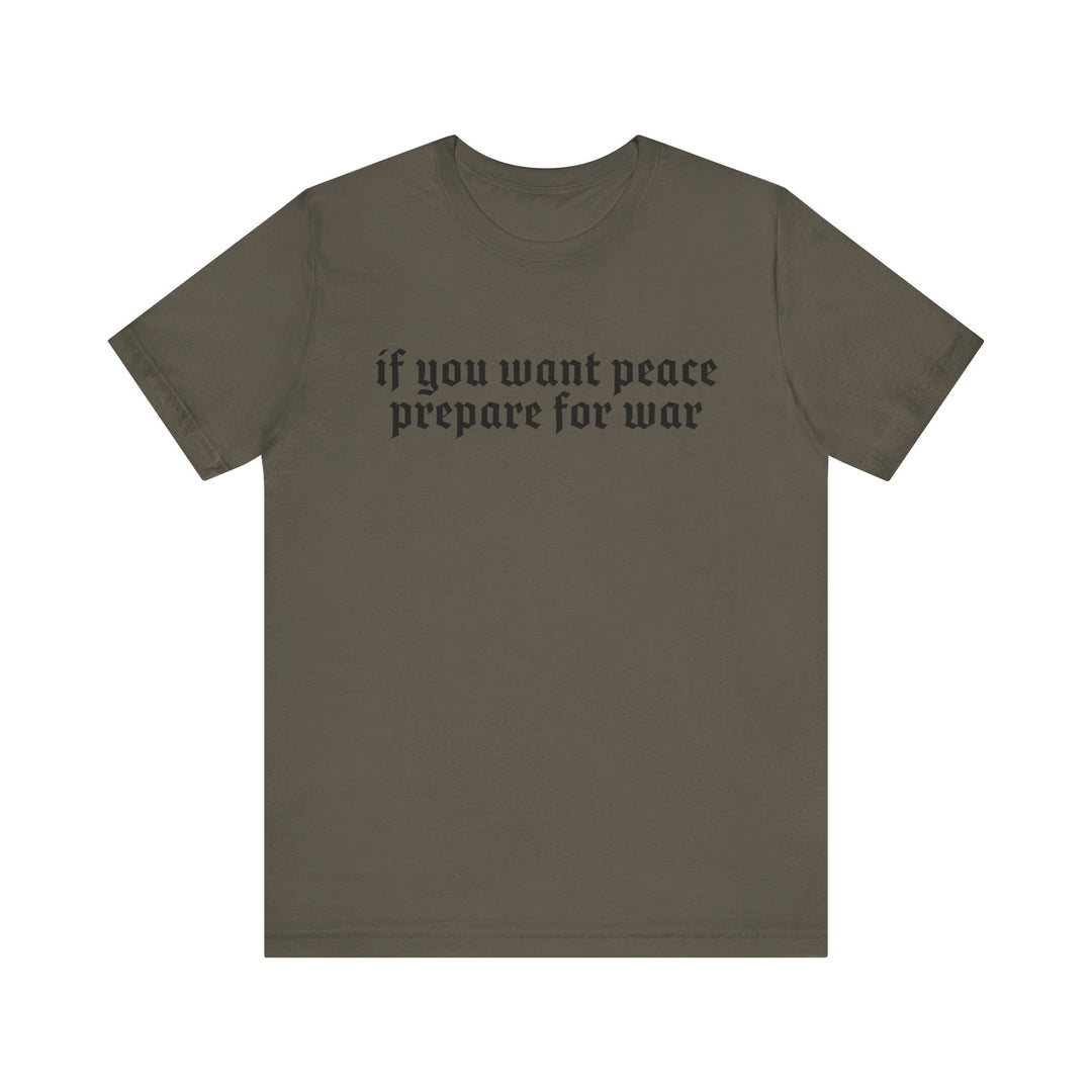 PREPARE FOR WAR TEE