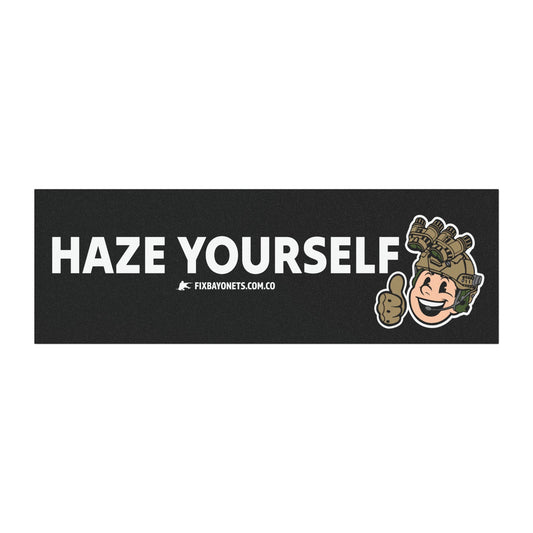 Haze Yourself Car Magnet