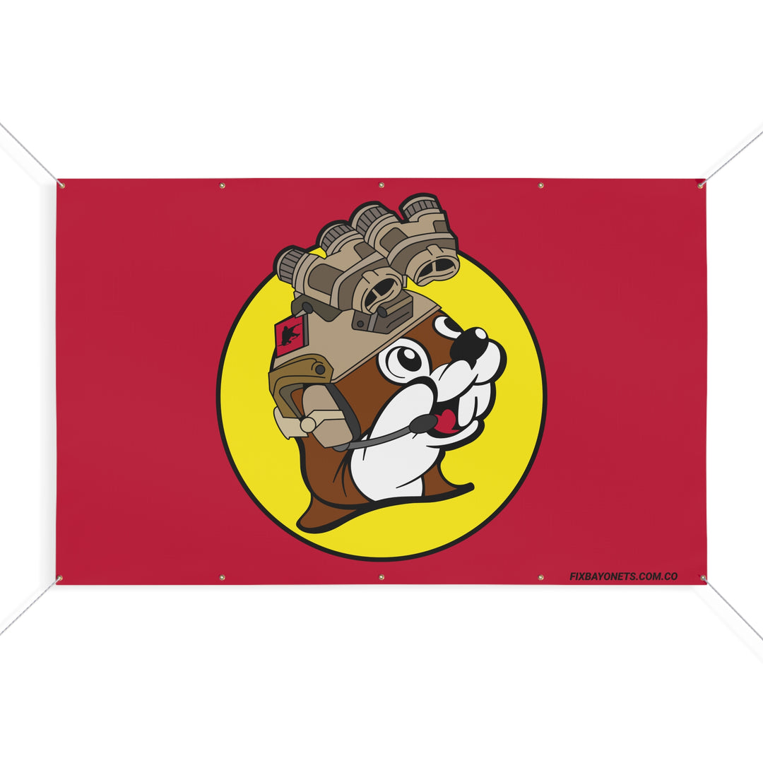 TACTICAL BEAVER HEAVY DUTY BANNER