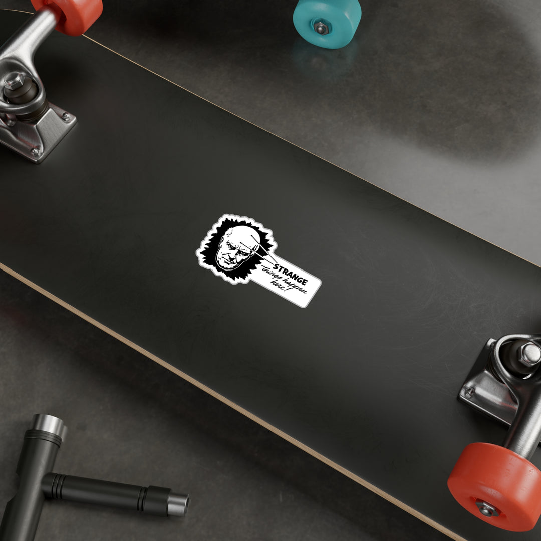 Strange Sticker