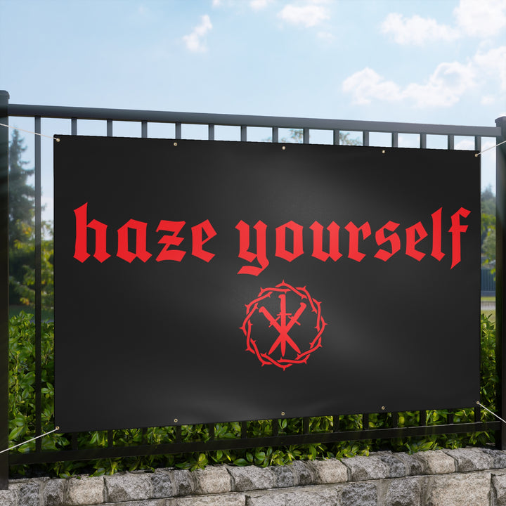 HAZE YOURSELF GYM BANNER