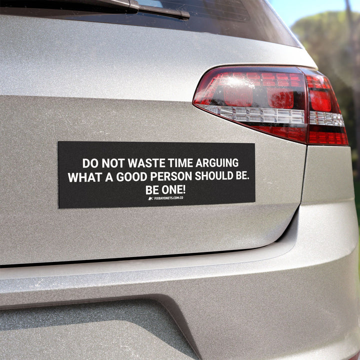 GOOD PERSON Car Magnet