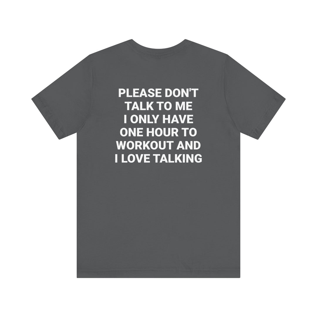 GYM TALKER SHIRT TEE