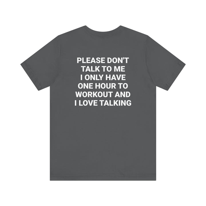 GYM TALKER SHIRT TEE