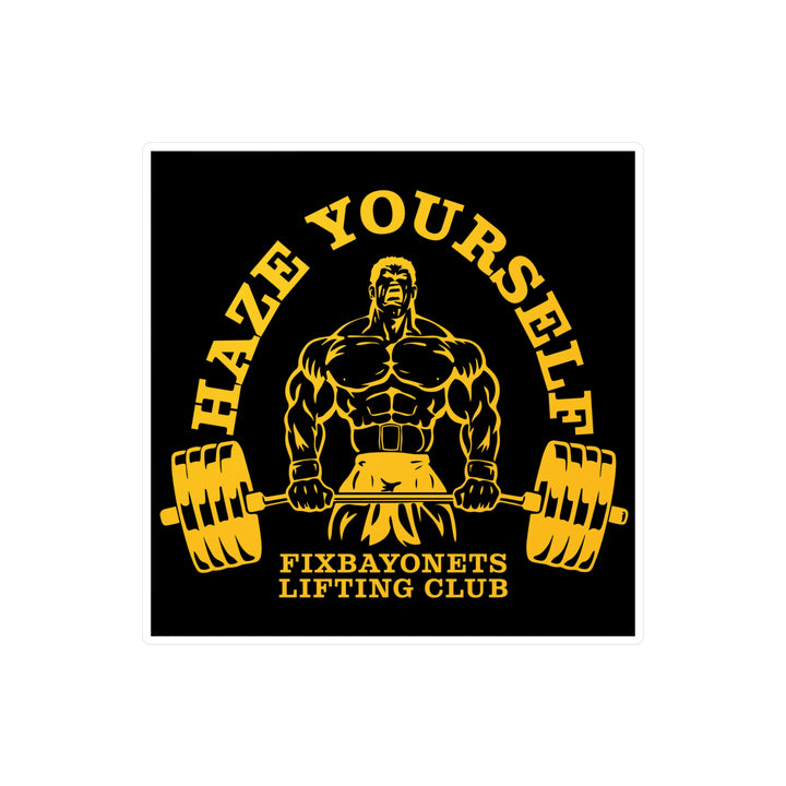 Fixbayonets Lifting Club Sticker