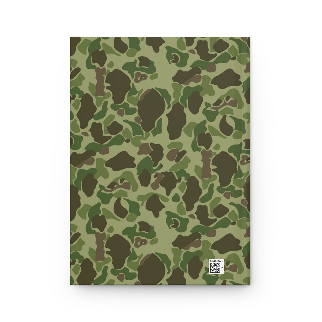 Green Frogskin Hardcover Notebook