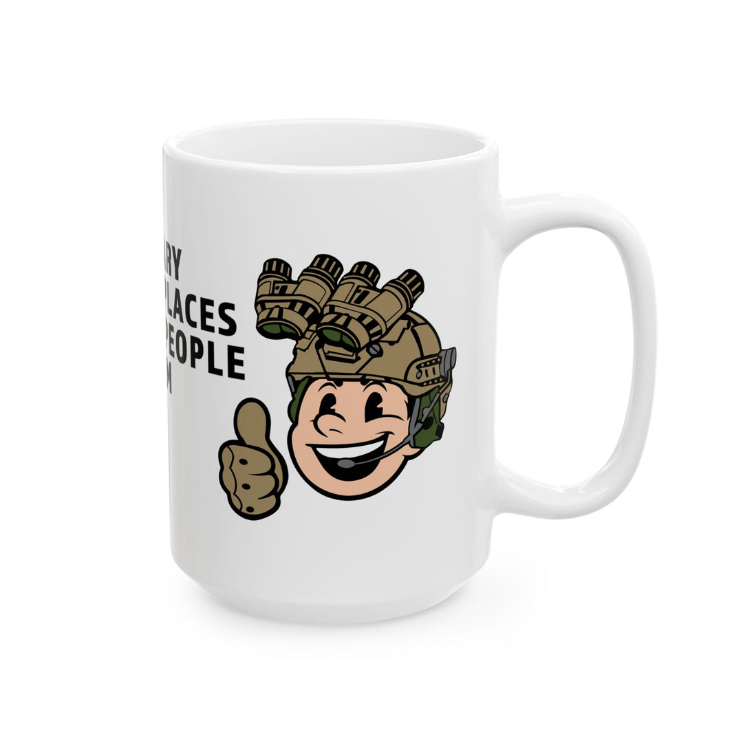 Tactical Bayonet Boy Coffee Mug