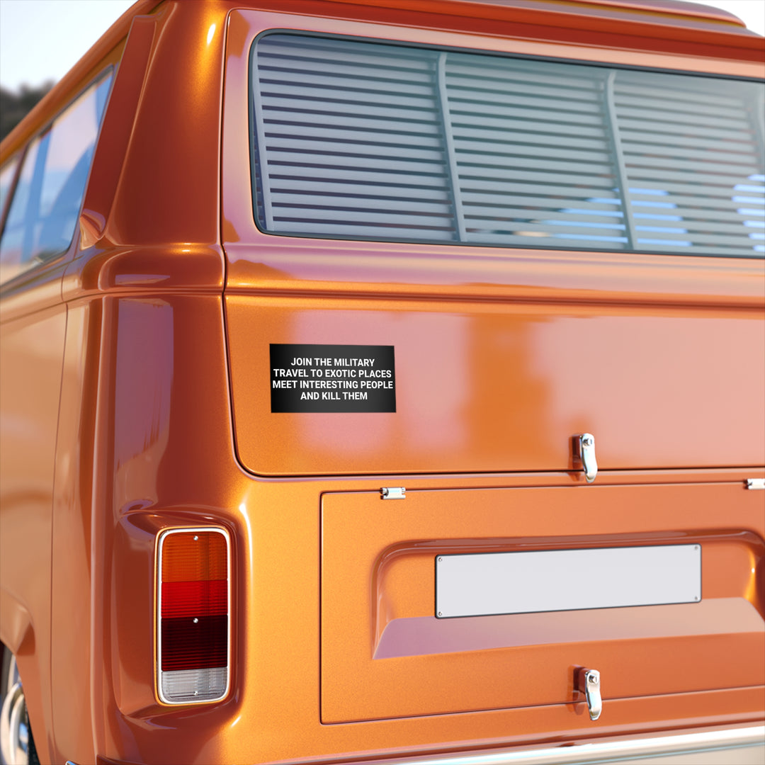 Join The Military Sticker