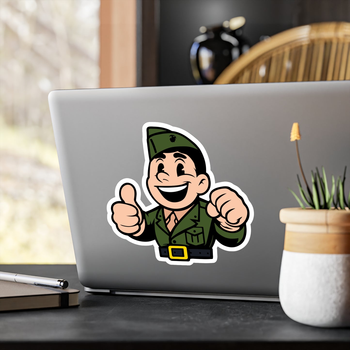 Bayonet Boy Sticker (Pisscover)