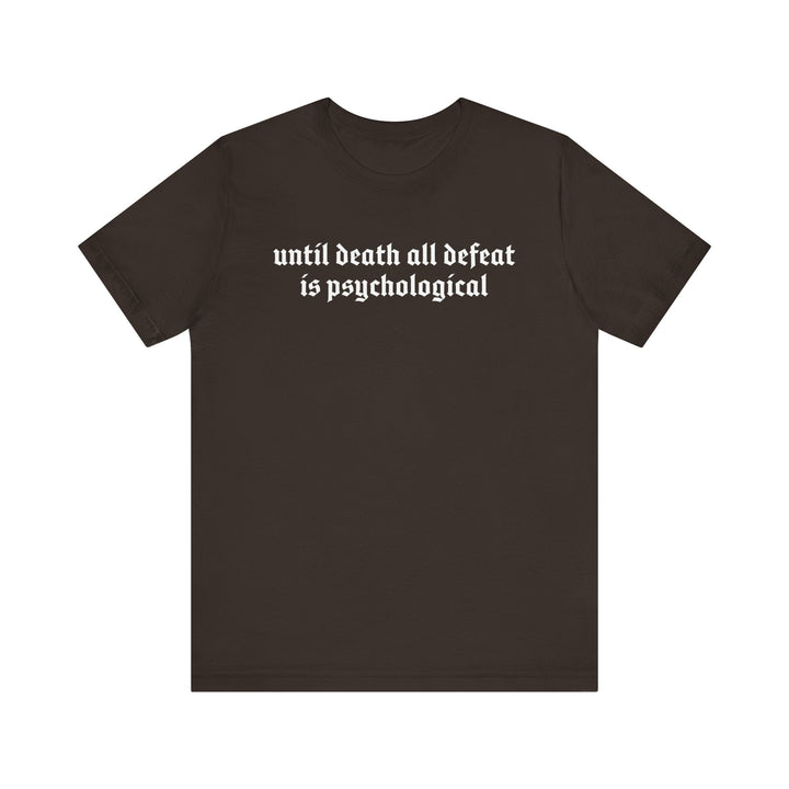 Until death TEE