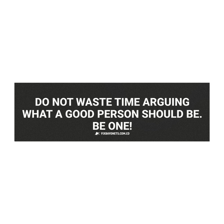GOOD PERSON Car Magnet