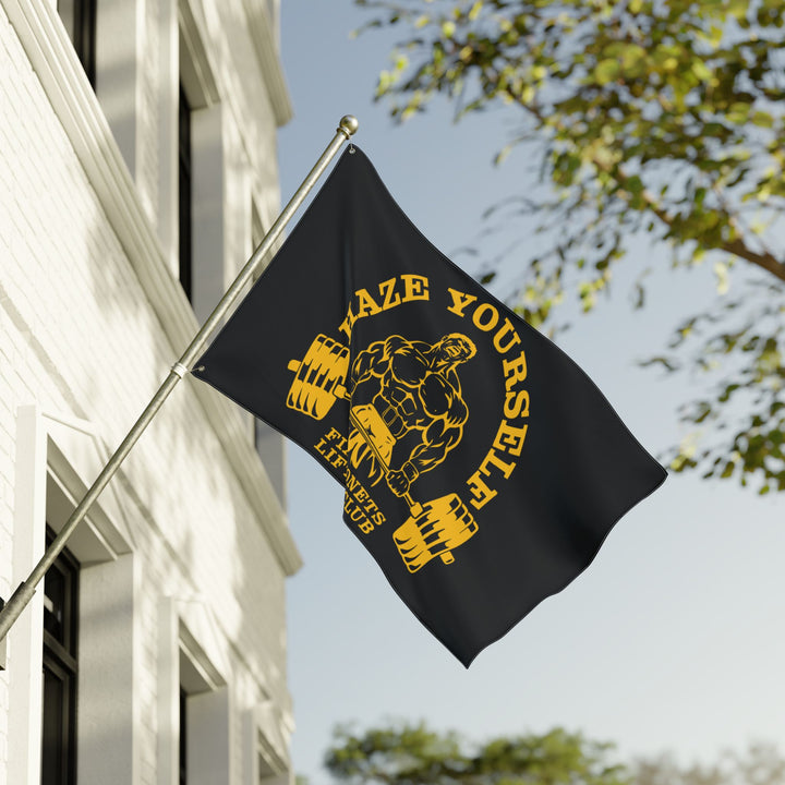 Haze Yourself Lifting Club : Flag