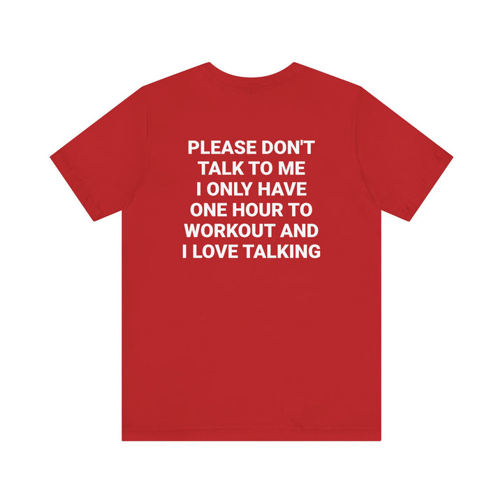 GYM TALKER SHIRT TEE