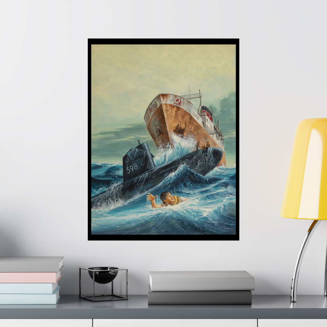 Russian Trawlers PULP Paper Poster