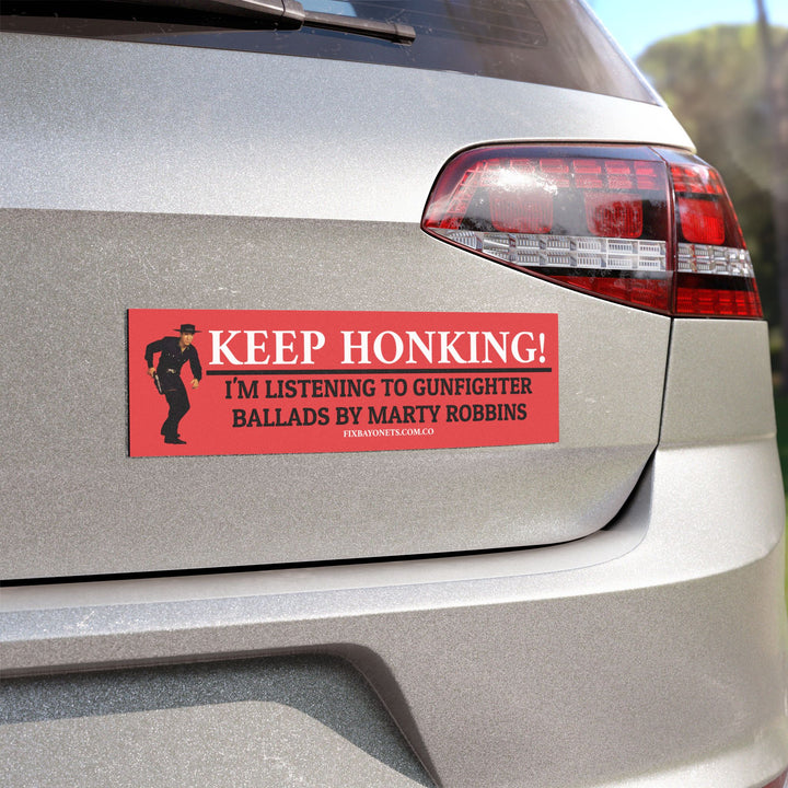 Gunfighter Ballads Car Magnet