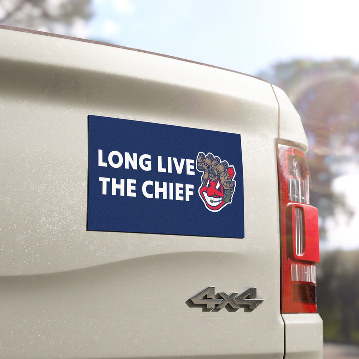 Long Live Chief Wahoo Car Magnet