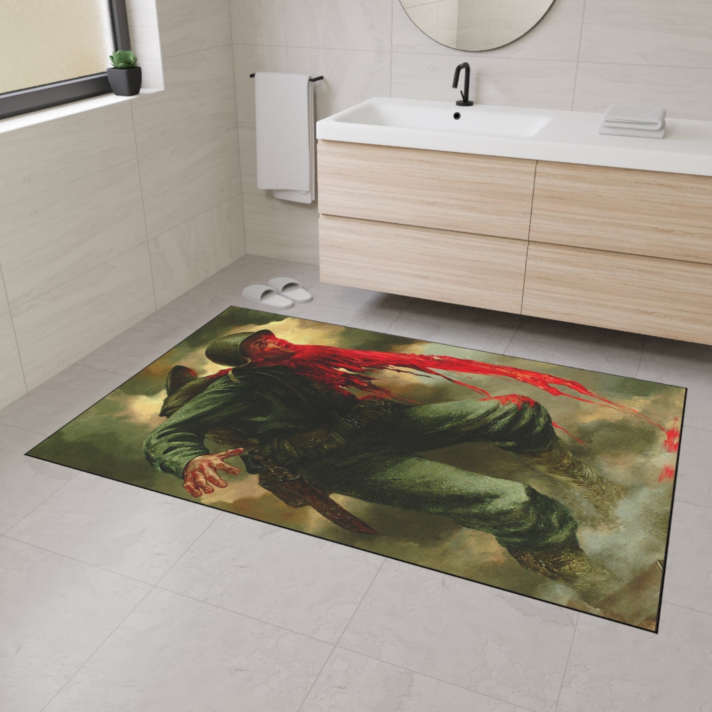 Price of War Floor Mat