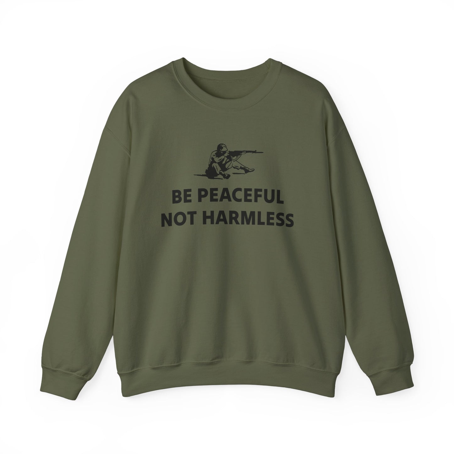 Peaceful Not Harmless Sweatshirt