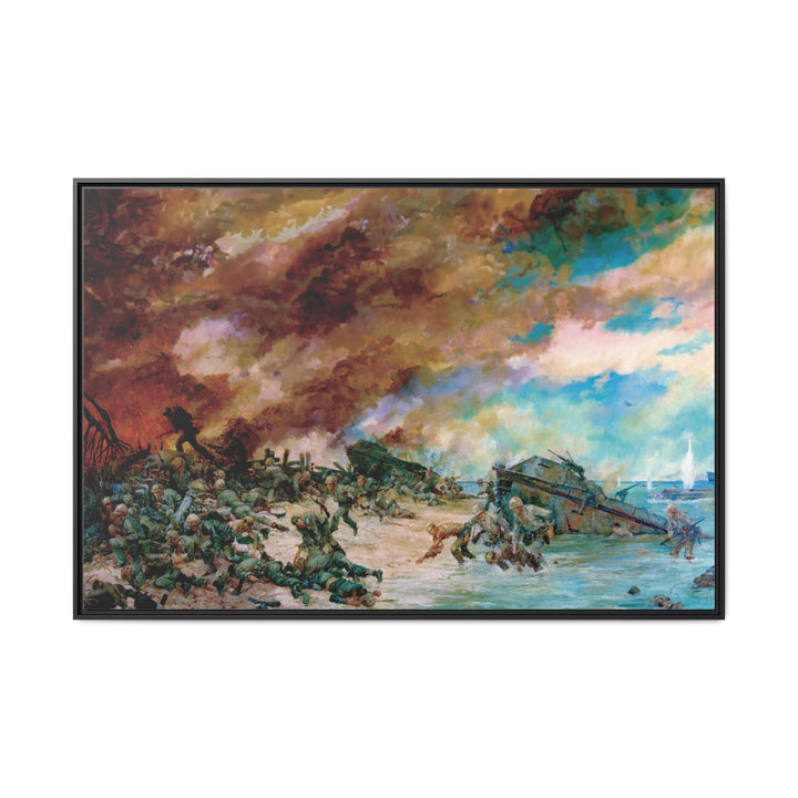 TARAWA - Framed Art Canvas