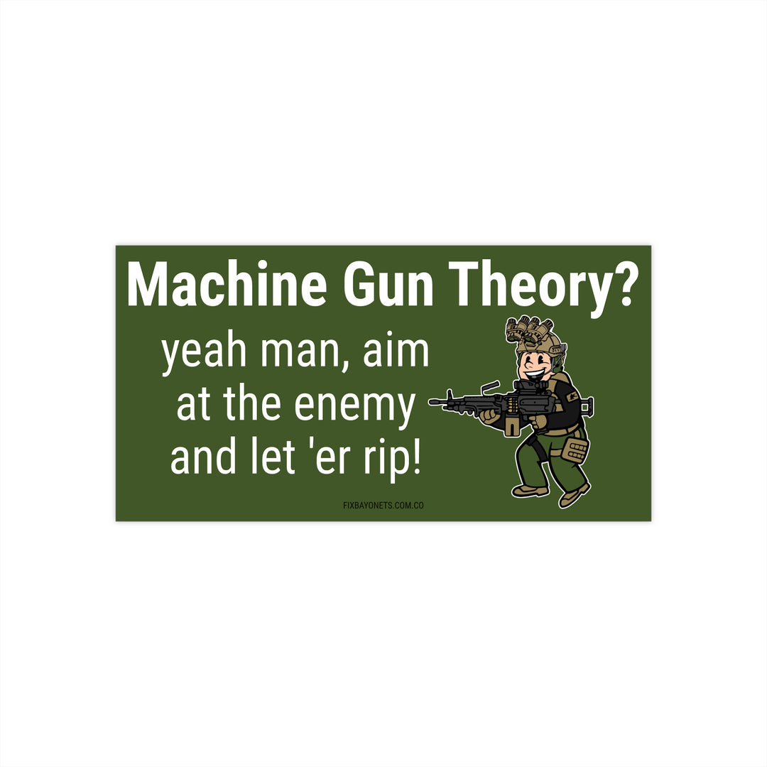 BB "MG THEORY" Heavy Duty Sticker