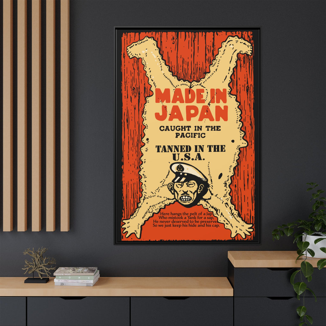 MADE IN JAPAN - Framed Art Canvas