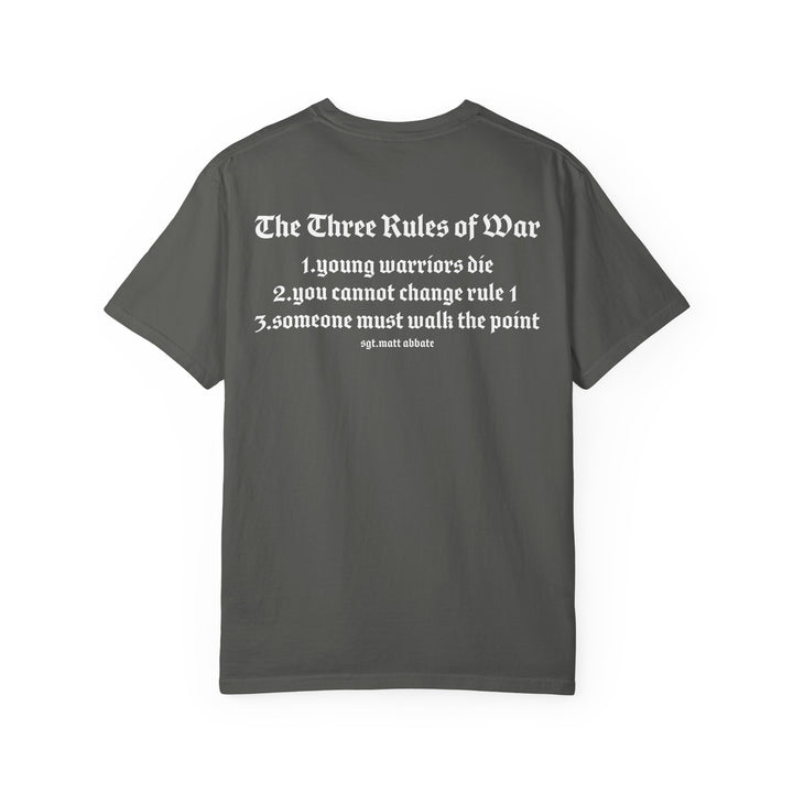 3 Rules of War T-shirt