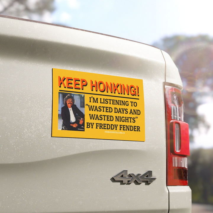 Freddy Fender Car Magnet