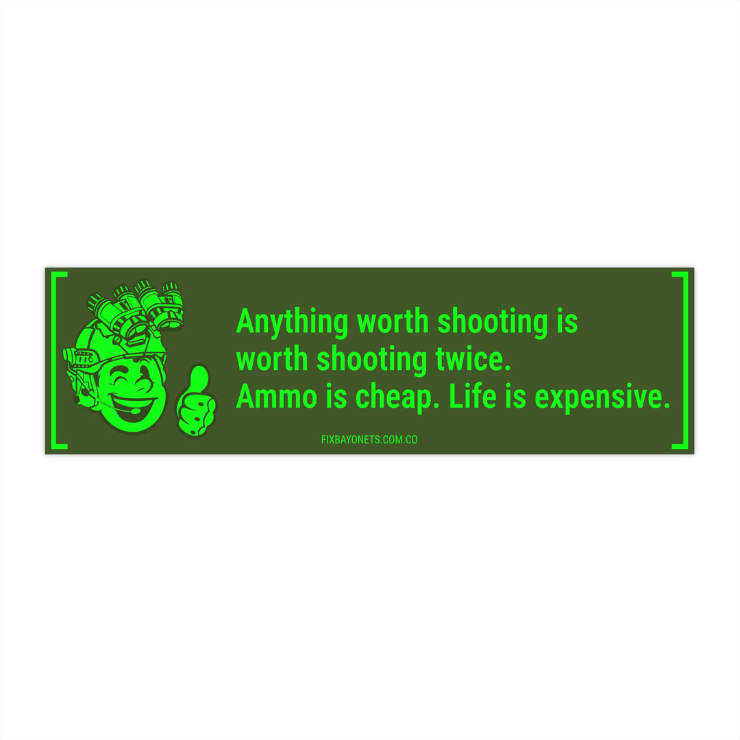 Bayonet Boy Tips - Heavy Duty Stickers