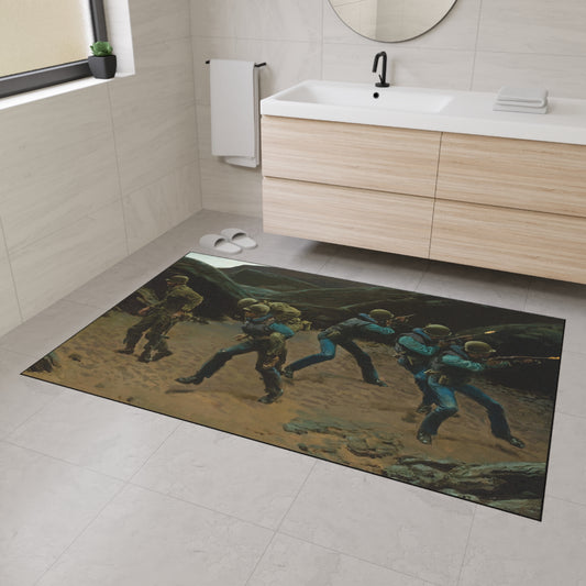 Brothers In Arms Floor Mat