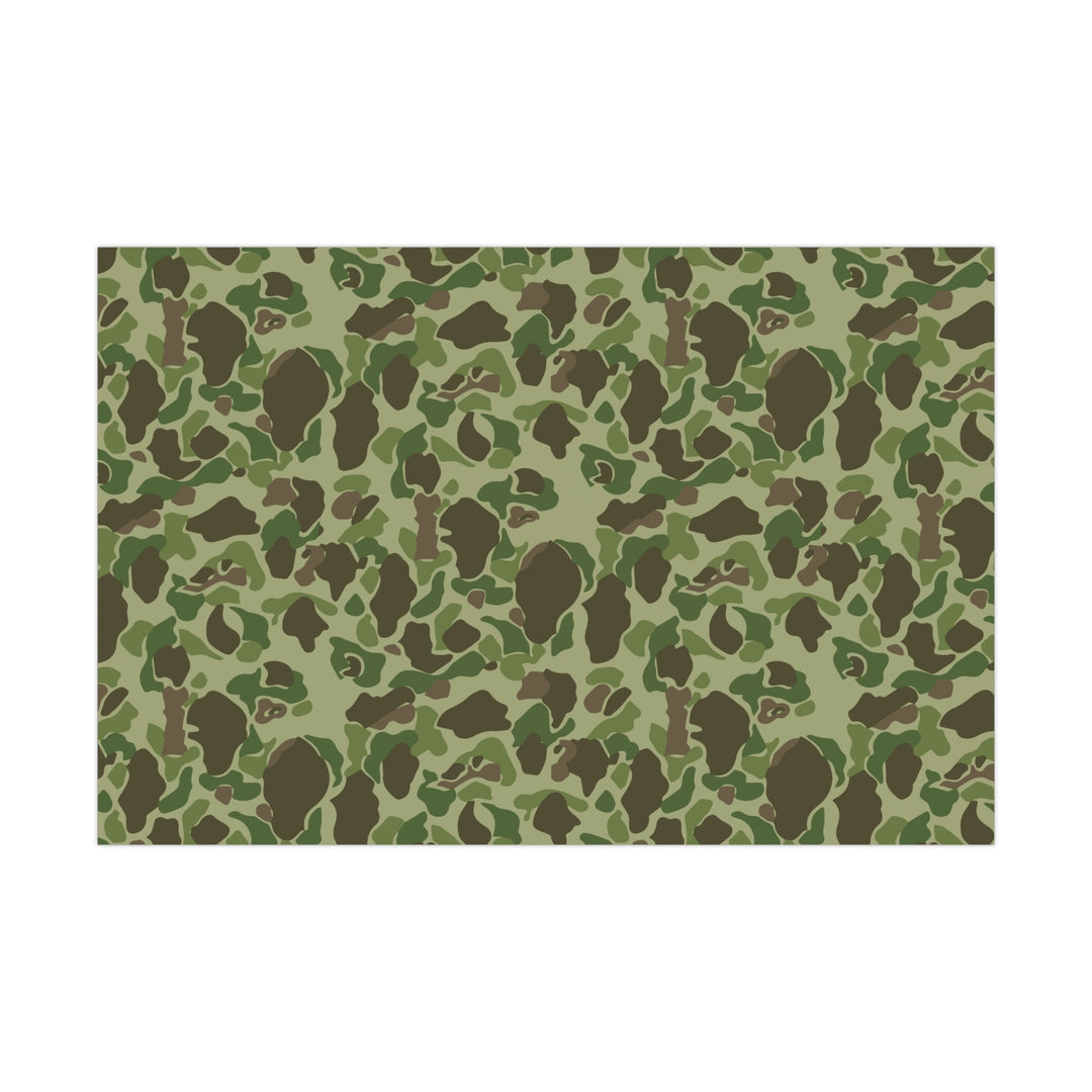 Green Frosgkin Gift Wrap Papers