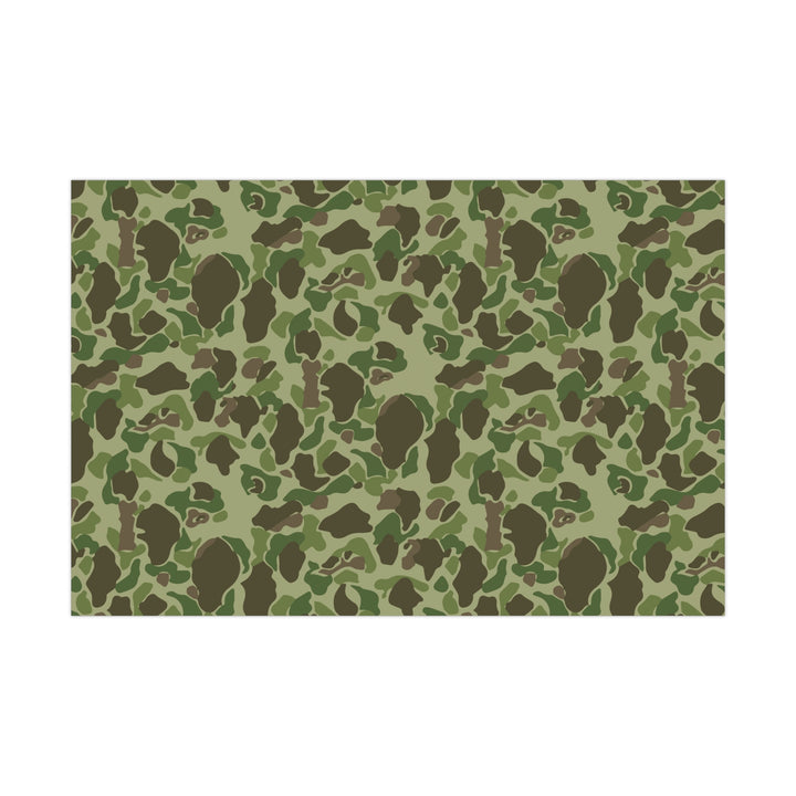 Green Frosgkin Gift Wrap Papers