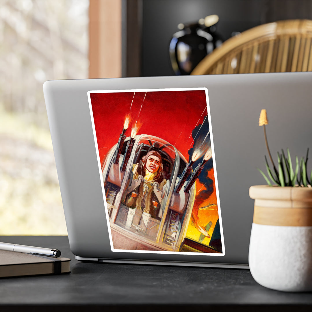 Dogfight Gunner Sticker