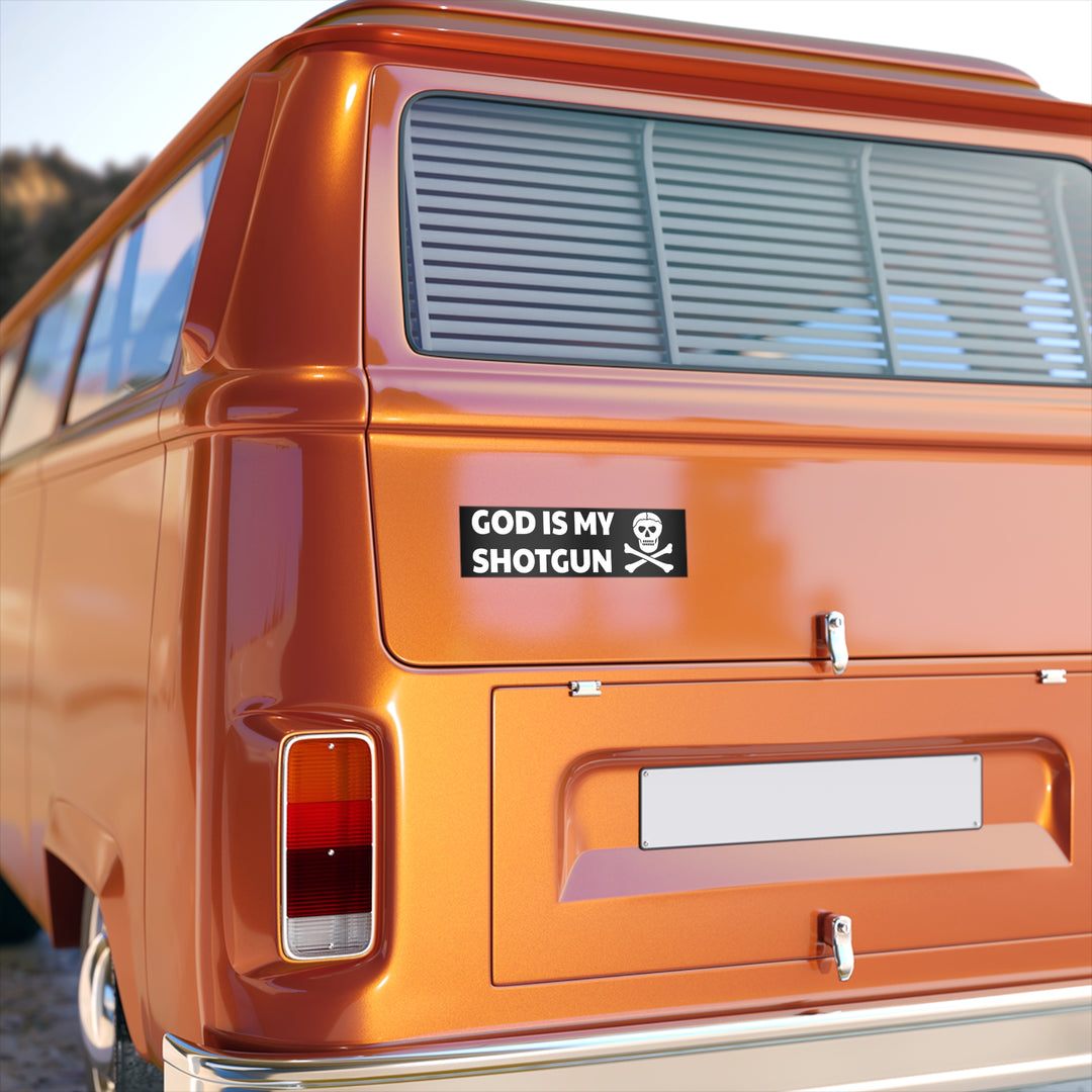 GOD IS MY SHOTGUN Sticker