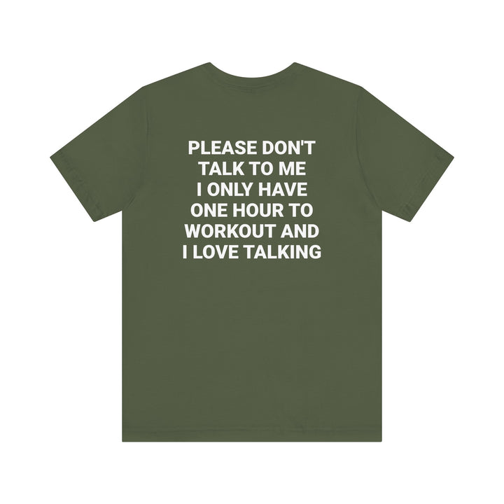 GYM TALKER SHIRT TEE