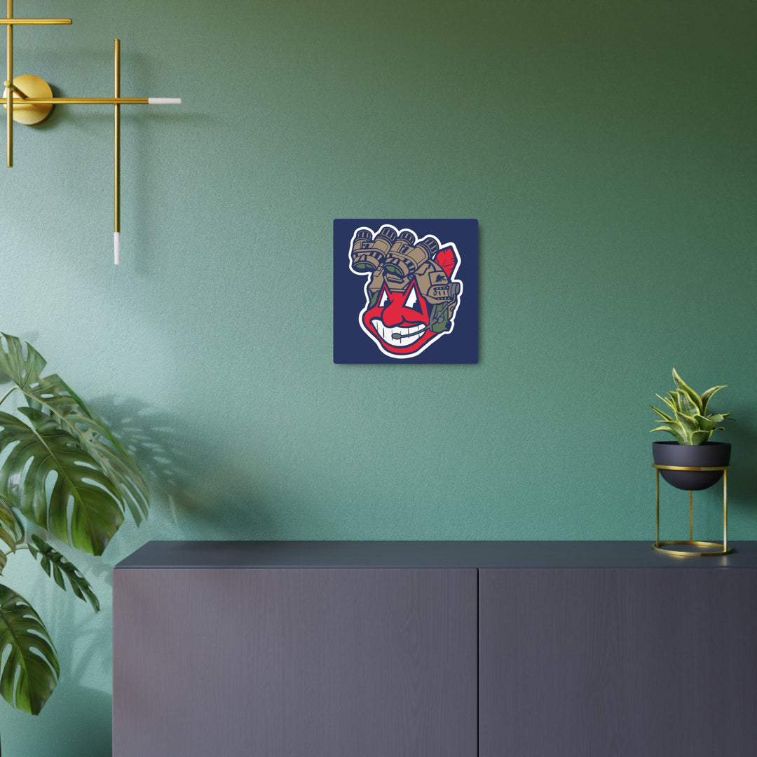 Tactical Wahoo Metal Poster