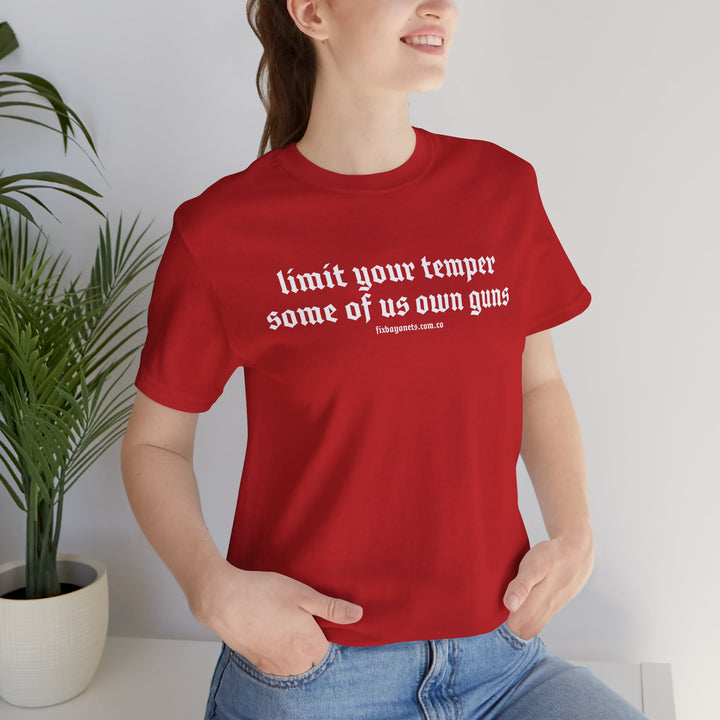 Limit Your Temper Tee