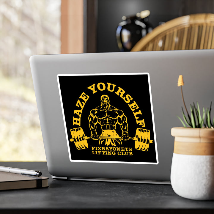 Fixbayonets Lifting Club Sticker