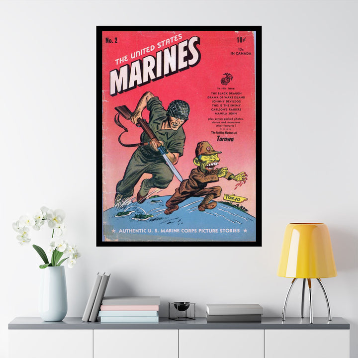 USMARINES COMIC No.2 Paper Poster