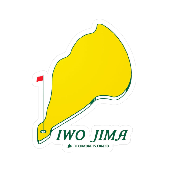 IWO JIMA MASTERS Sticker