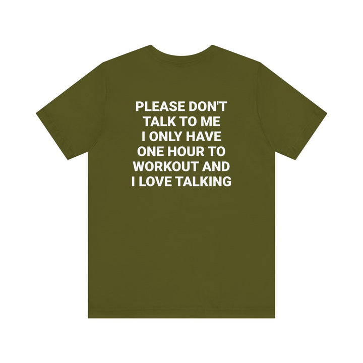 GYM TALKER SHIRT TEE