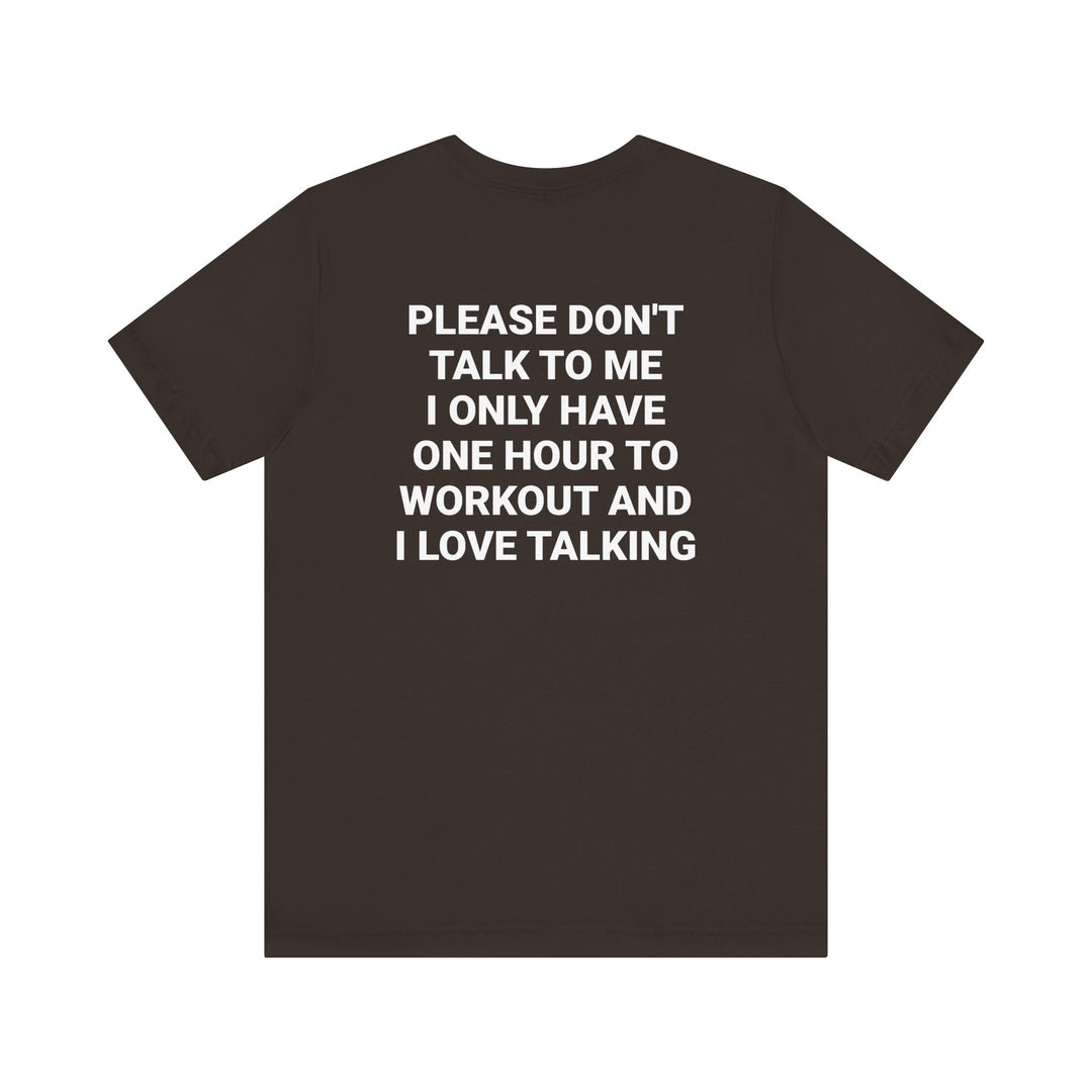 GYM TALKER SHIRT TEE