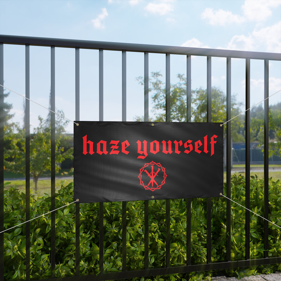 HAZE YOURSELF GYM BANNER