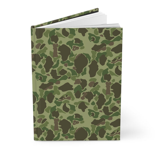 Green Frogskin Hardcover Notebook