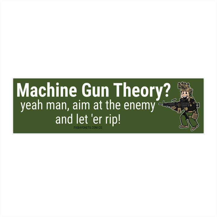 BB "MG THEORY" Heavy Duty Sticker