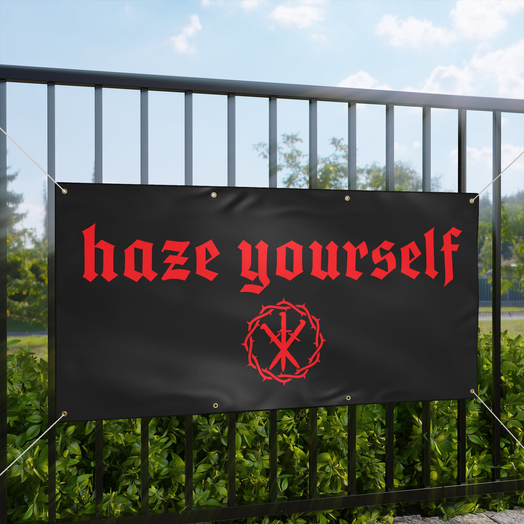 HAZE YOURSELF GYM BANNER