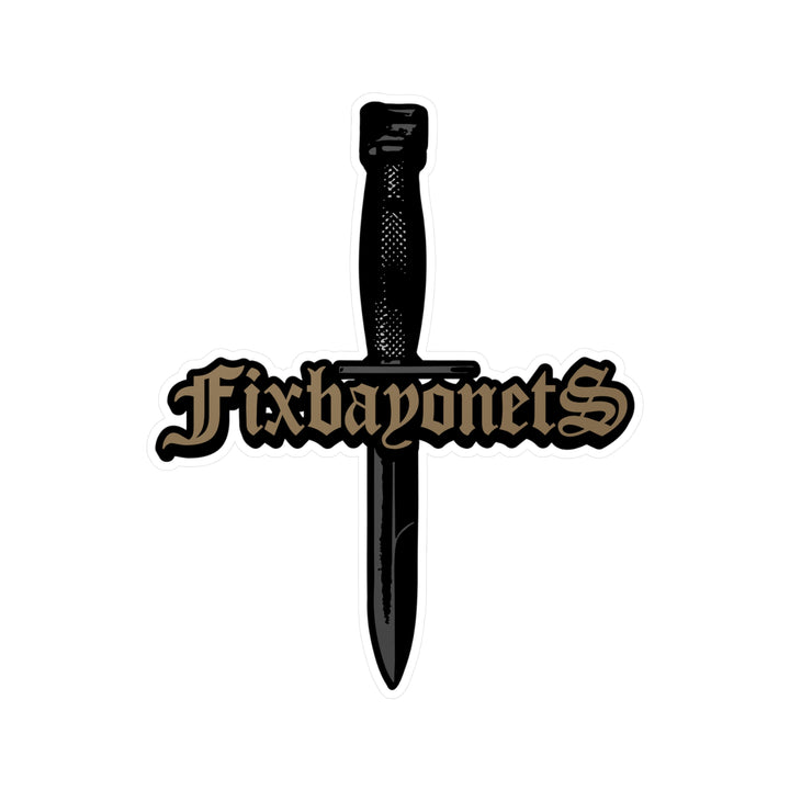 FIXBAYONETS M7 Sticker