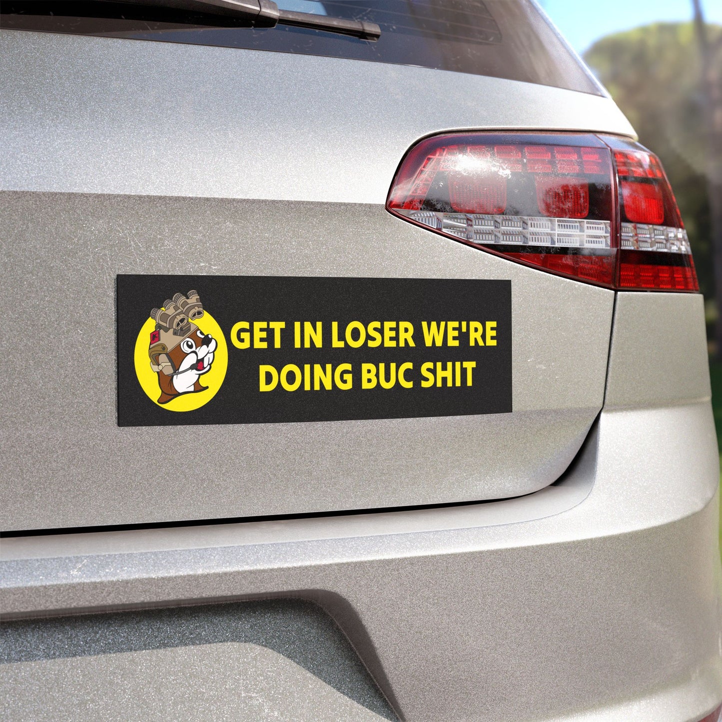 Tactical Bucee Car Magnet