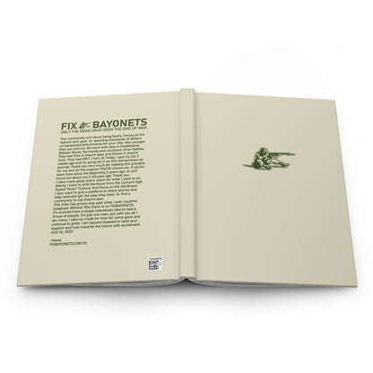 FixBayonets Hardcover Notebook