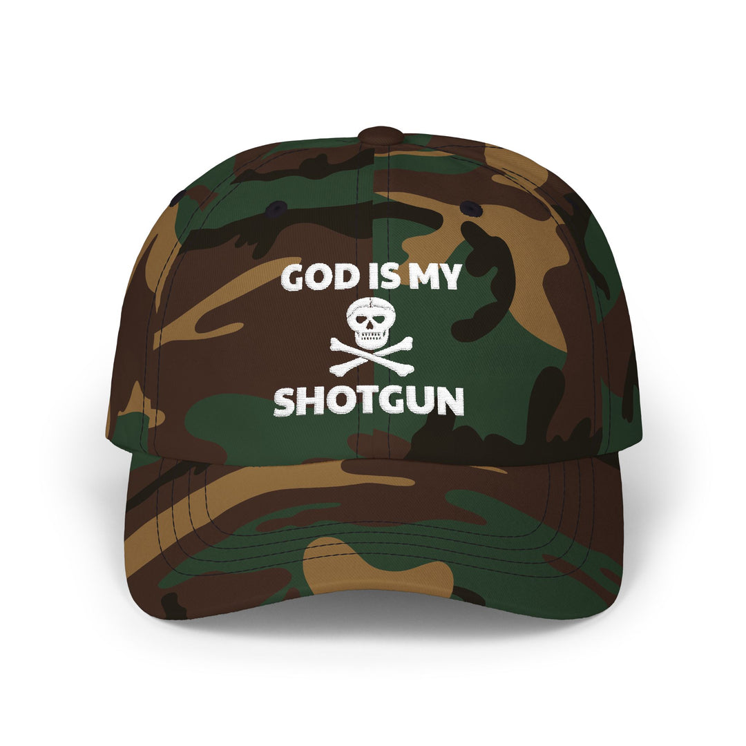 GOD IS MY SHOTGUN Dad Cap